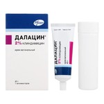 Далацин, крем вагинальный 2% 40 г 1 шт туба в комплекте с аппликаторами - 7 шт