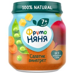 Пюре Фрутоняня салатик винегрет с 7 мес 110 г