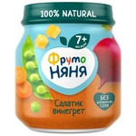 Пюре, Фрутоняня 110 г салатик винегрет с 7 мес