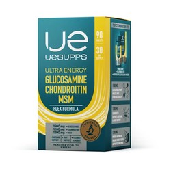 Uesupps ультра энерджи глюкозамин хондроитин МСМ флекс формула 90 шт. табл.