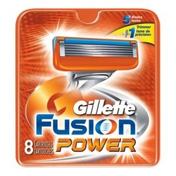 Кассеты для станков для бритья Gillette фьюжн пауэр 8 шт.