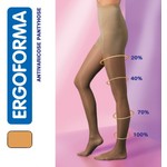 Колготки антиварикозные, Ergoforma (Эргоформа) р. 2 арт. 121 2 класс компрессии 23-32 мм бежевые