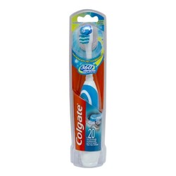 Зубная щетка Colgate 360 суперчистота средней жесткости электрическая