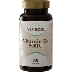 Витамин Д3 500МЕ Vivacia Vivacia 60 шт. табл.