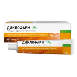 Диклофарм гель д/наружн. прим. 1% 30 г 1 шт.