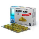 Рыбий жир, капсулы 1400 мг 30 шт очищенный