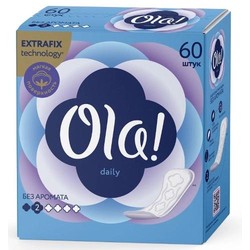 Прокладки женские ежедневные Ola дэйли без аромата 60 шт.