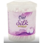 Ватные палочки, Ola (Ола) 100 шт Силк сенс банка