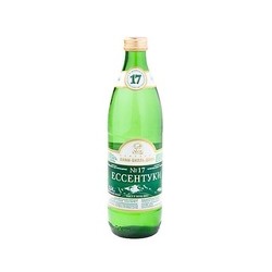 Вода минеральная Ессентуки №17 лечебно-столовая газированная 0.5 л стекло