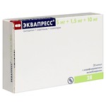 Эквапресс, капсулы с модифицированным высвобождением 5 мг+1.5 мг+10 мг 28 шт