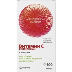 Витамин C 900 Vitateka 100 шт. капс. 1105 мг