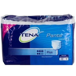 Подгузники-трусы для взрослых Tena пэнтс плюс 10 шт.