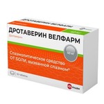 Дротаверин Велфарм, таблетки 40 мг 50 шт