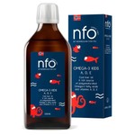 Омега-3 Кидс Жир печени трески А Д Е, Norwegian Fish Oil (Норвегиан фиш ойл) жидкость 250 мл БАД для детей с 3 лет и взрослых