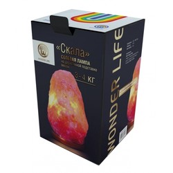 Лампа солевая Wonder Life Скала премиум соль красного оттенка SLL-12013/4-Д