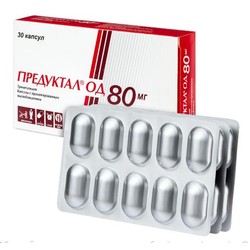 Предуктал ОД капс. с пролонг. высвоб. 80 мг 30 шт.