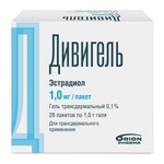 Дивигель, гель трансдермальный 0.1% 1 г 28 шт