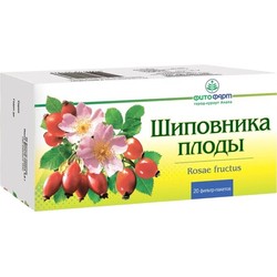 Шиповника плоды ф/пак. 2 г 20 шт.