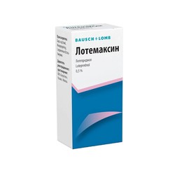 Лотемаксин капли глазн. 0.5% 5 мл 1 шт.