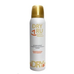 Дезодорант-антиперспирант для женщин DryRu Актив Вумен с парфюмом для активных женщин спрей 150 мл