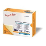 Повязка раневая, Воскопран р. 10смх10см 30 шт Лм с мазью левомеколь