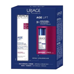 Набор Uriage Эйдж Лифт крем дневной + сыворотка 40 мл + 10 мл