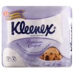 Туалетная бумага, Kleenex (Клинекс) 4 шт Премиум комфорт