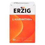 L-Карнитин+, Erzig (Эрциг) капсулы 560 мг 30 шт