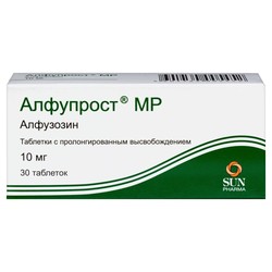 Алфупрост МР табл. с пролонг. высвоб. 10 мг 30 шт.