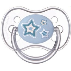 Соска-пустышка силиконовая 1 шт. Canpol babies Ньюборн беби круглая 0-6 мес ассортимент