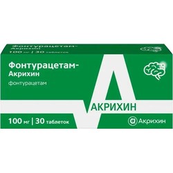 Фонтурацетам-Акрихин табл. 100 мг 30 шт.