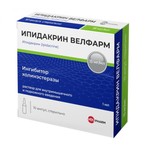 Ипидакрин Велфарм, раствор для внутримышечного и подкожного введения 15 мг/мл 1 мл 10 шт