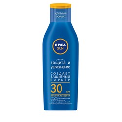 Лосьон солнцезащитный Nivea Сан увлажняющий защита и увлажнение SPF 30 100 мл