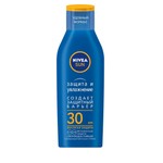 Лосьон солнцезащитный, Nivea (Нивея) 100 мл арт. 80440 Сан увлажняющий защита и увлажнение SPF 30
