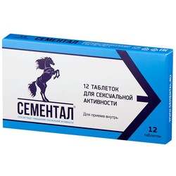 Сементал 12 шт. табл. 875 мг