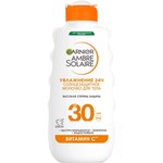 Молочко солнцезащитное, Garnier (Гарньер) 175 мл Амбр Солер увлажнение 24 ч SPF30+
