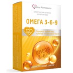 Омега 3-6-9, Сердце континента капсулы 1350 мг 30 шт