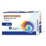 Ибупрофен Фармасинтез, таблетки покрытые пленочной оболочкой 400 мг 20 шт