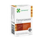 Гепатамин, Цитамины таблетки покрытые кишечнорастворимой оболочкой 155 мг 40 шт БАД Классик