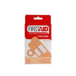 Лейкопластырь Firstaid невидимый влагонепроницаемый р. 2.5смх5.6см 10 шт.