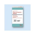 Паклитаксел-Эбеве, концентрат для приготовления раствора для инфузий 6 мг/мл 5 мл 1 шт флаконы