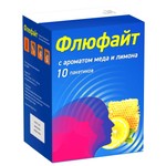 Флюфайт, порошок для приготовления раствора для приема внутрь 5 г 10 шт медово-лимонный