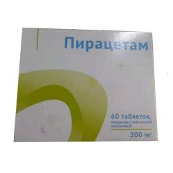 Пирацетам табл. п/о пленочной 400 мг 60 шт.