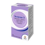 Золасан Т, капли глазные 2%+0.5% 5 мл флакон-капельница