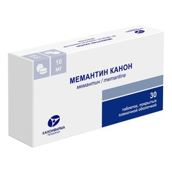 Мемантин Канон табл. п/о пленочной 10 мг 30 шт.