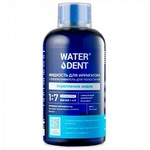 Жидкость для ирригатора + ополаскиватель для полости рта, Waterdent (Вотердент) 500 мл 2 в 1 укрепление эмали вкус мяты флакон