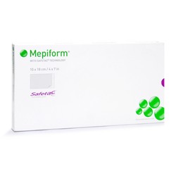 Повязка самоклеящаяся Mepiform адсорбирующая с мягким покрытием р. 10смх18см
