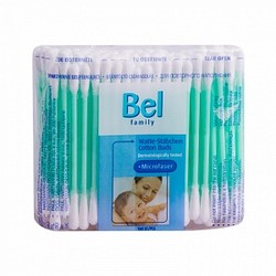 Ватные палочки Bel Фэмили в мягкой упаковке 160 шт.