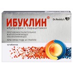 Ибуклин, таблетки покрытые оболочкой 400 мг+325 мг 10 шт