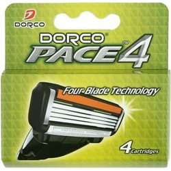 Кассета сменная 4 шт. Dorco Пейс4 с 4 лезвиями FRA 1040